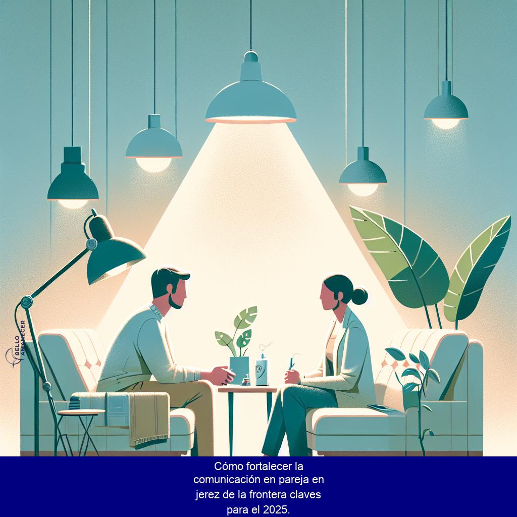 Pareja utilizando tecnología para comunicarse efectivamente